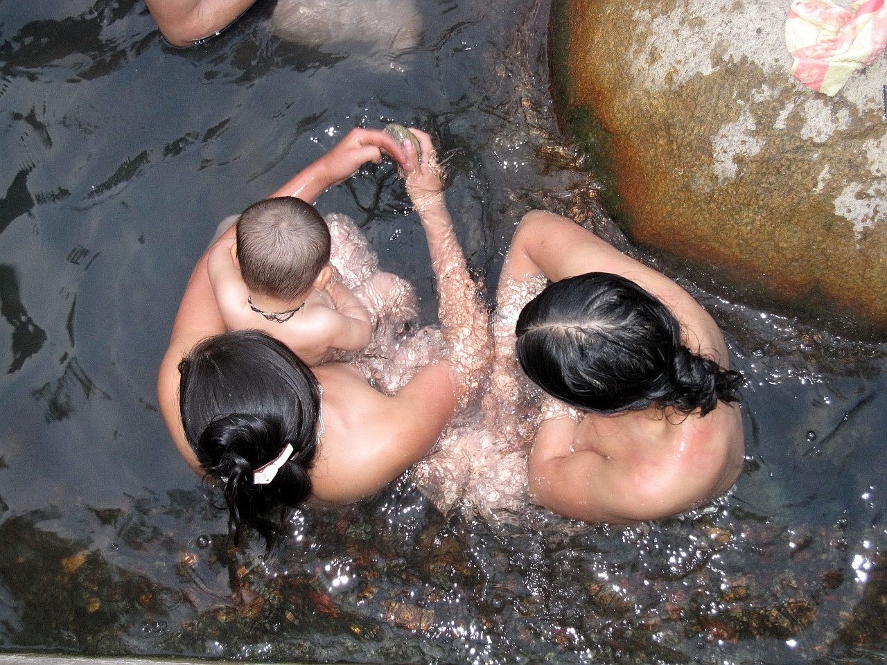 Lesbian mud bath